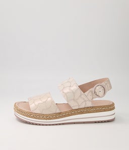 ATHA DJL NUDE FRILL LEATHER