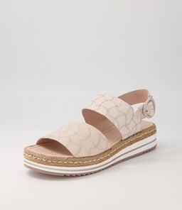 ATHA DJL NUDE FRILL LEATHER