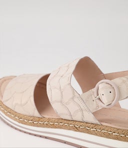 ATHA DJL NUDE FRILL LEATHER
