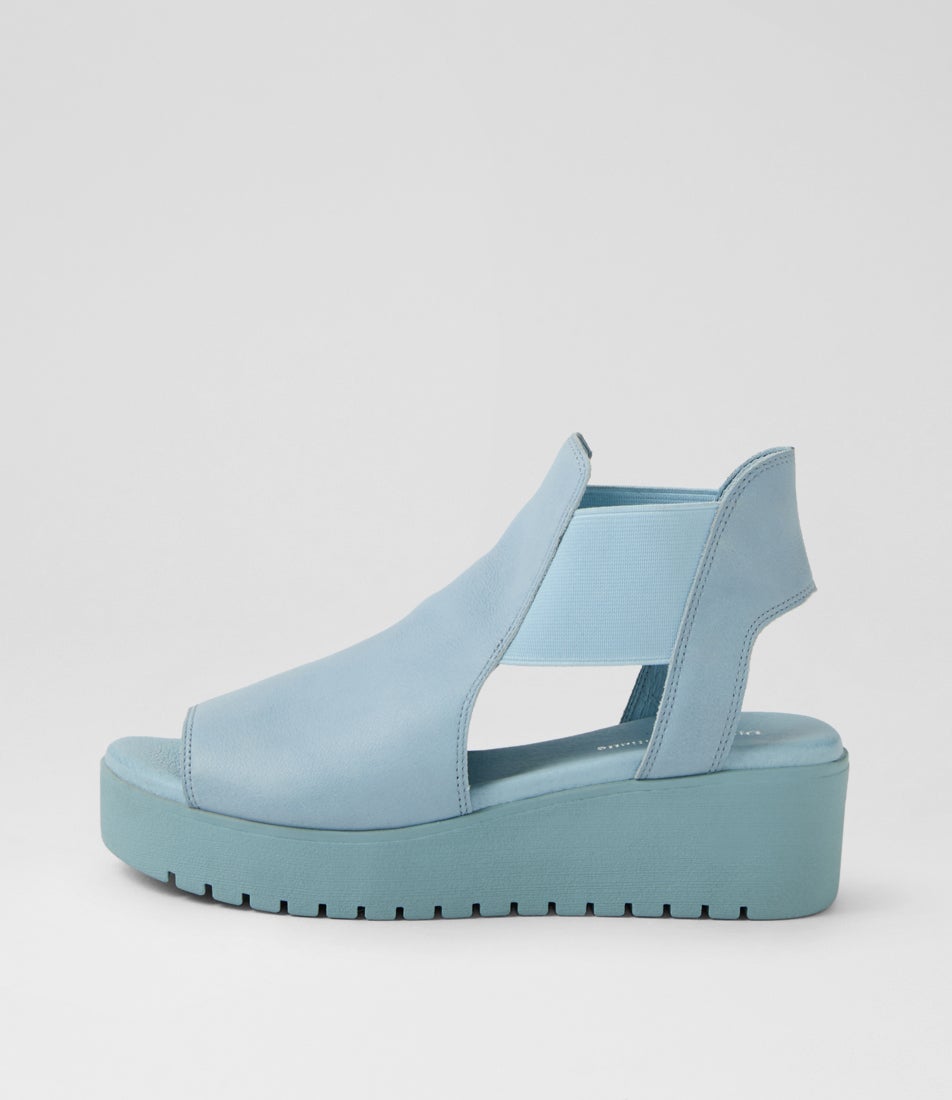 Ozie Denim Leather Sandals Ozie Denim Leather Sandals
