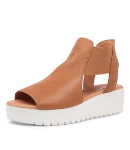 OZIE DJ DK TAN LEATHER