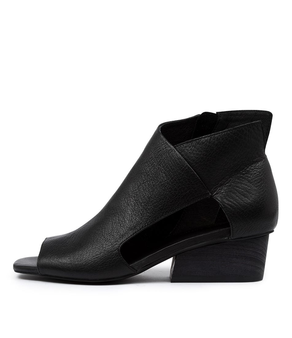 Buy Django & Juliette Tolra Dj Black Black Heel Heeled Sandals online with free shipping