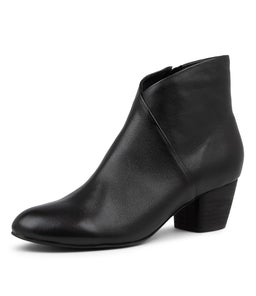 DESIRE DJ BLACK BLACK HEEL LEATHER
