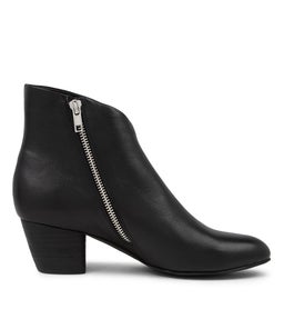 DESIRE DJ BLACK BLACK HEEL LEATHER