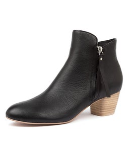 DEMANSE DJ BLACK NATURAL HEEL LEATHER