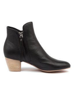 DEMANSE DJ BLACK NATURAL HEEL LEATHER