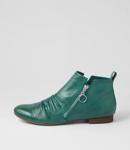 GINGERLY DJ DK EMERALD LEATHER