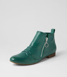 GINGERLY DJ DK EMERALD LEATHER