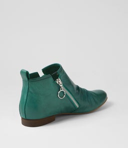 GINGERLY DJ DK EMERALD LEATHER