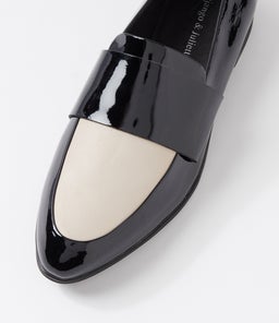 GABRIAN DJ BLACK ALMOND PATENT LEATHER