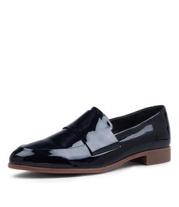 GABRIAN DJ NAVY PATENT LEATHER