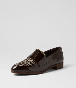 GABRIAN DJ CHOC CHOC LEOPARD PATENT PONY