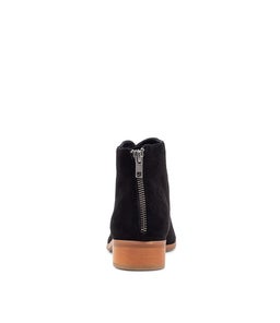 INFIXED DJ BLACK NATURAL HEEL SUEDE