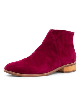 INFIXED DJ BURGUNDY SUEDE