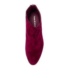 INFIXED DJ BURGUNDY SUEDE