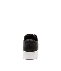 LAILA DJ BLACK WHITE SOLE LEATHER