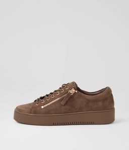 Laila Hot Choc Suede Sneakers Laila Hot Choc Suede Sneakers