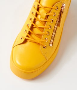 LAILA DJ BRIGHT YELLOW YELLOW SOLE LEATHER