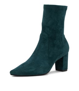 NIDER DJ TEAL STRETCH MICROSUEDE