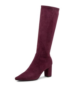 NORASS DJ MULBERRY STRETCH MICROSUEDE