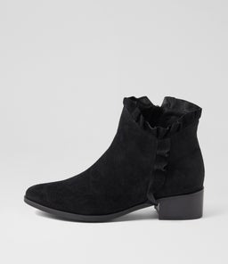 PEPPER DJ BLACK SUEDE
