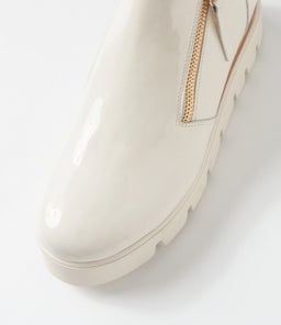 RADIO DJ IVORY NATURAL&IVORY PATENT SOLE