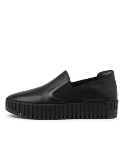 BECCA DJ BLACK BLACK SOLE LEATHER