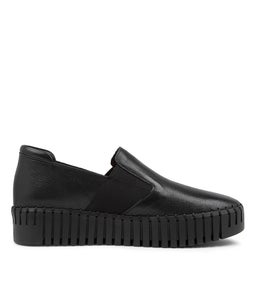BECCA DJ BLACK BLACK SOLE LEATHER