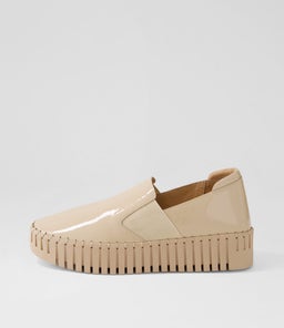 BECCA DJ CAFE CAFE SOLE PATENT LEATHER