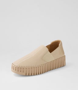 BECCA DJ CAFE CAFE SOLE PATENT LEATHER