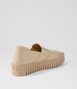 BECCA DJ CAFE CAFE SOLE PATENT LEATHER