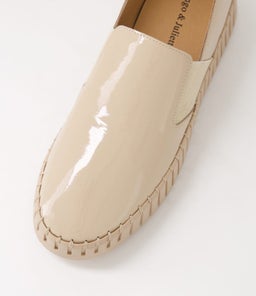 BECCA DJ CAFE CAFE SOLE PATENT LEATHER