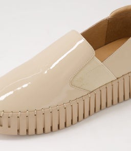 BECCA DJ CAFE CAFE SOLE PATENT LEATHER