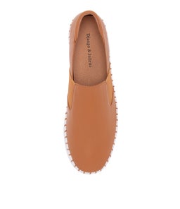 BECCA DJ DK TAN LEATHER