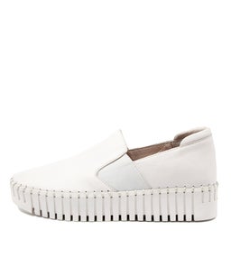 BECCA DJ WHITE LEATHER
