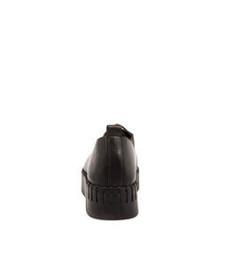 BRENDA DJ BLACK BLACK SOLE LEATHER