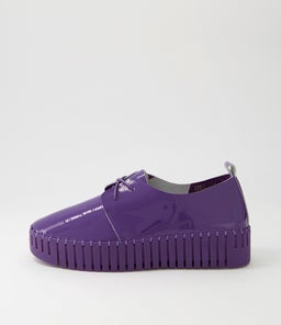 BRENDA DJ PURPLE PURPLE SOLE PATENT LEATHER