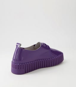 BRENDA DJ PURPLE PURPLE SOLE PATENT LEATHER