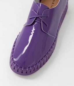 BRENDA DJ PURPLE PURPLE SOLE PATENT LEATHER