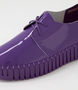 BRENDA DJ PURPLE PURPLE SOLE PATENT LEATHER