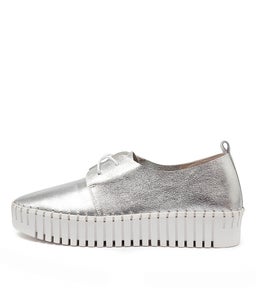 BRENDA DJ SILVER LEATHER