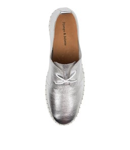 BRENDA DJ SILVER LEATHER