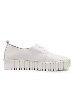 BRENDA DJ WHITE LEATHER