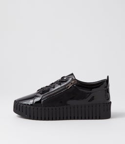 BUMP DJ BLACK BLACK SOLE PATENT LEATHER