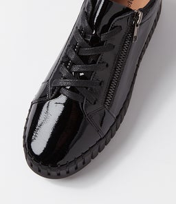 BUMP DJ BLACK BLACK SOLE PATENT LEATHER
