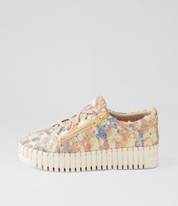 BUMP DJ NUDE&GOLD IVORY SOLE CUT LEATHER