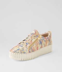 BUMP DJ NUDE&GOLD IVORY SOLE CUT LEATHER