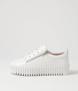 BUMP DJ WHITE WHITE SOLE PATENT LEATHER