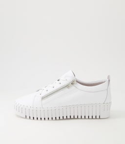 BUMP DJ WHITE LEATHER