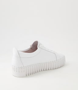 BUMP DJ WHITE LEATHER